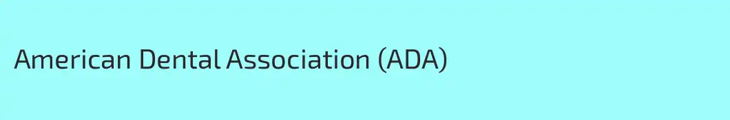 American Dental Association (ADA)